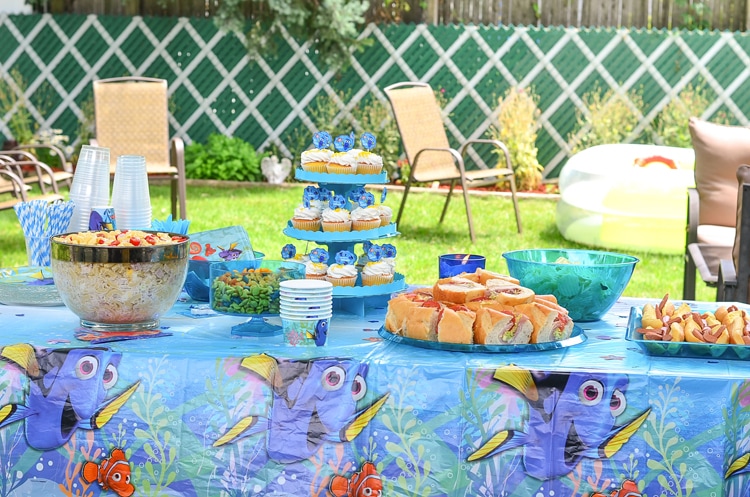 finding dory birthday party ideas finding dory cake finding dory party ideas birthday party ideas for kids party food party planning 