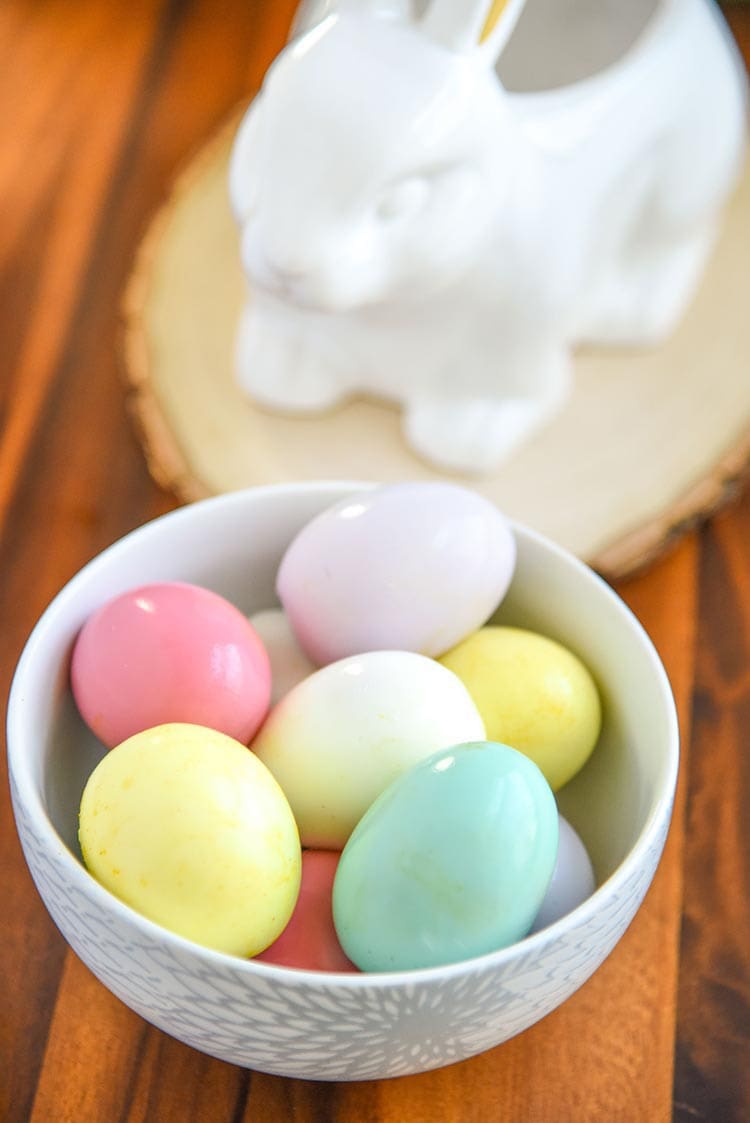 homemade easter egg dye