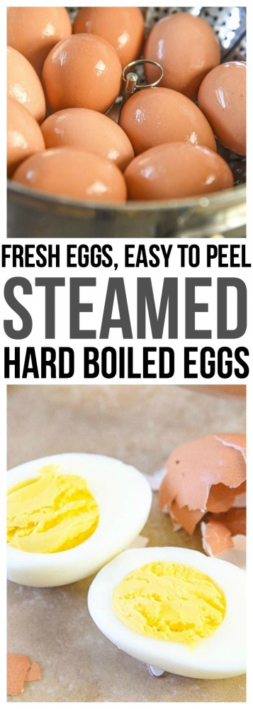 Steamed Hard Boiled Eggs – A Couple Cooks