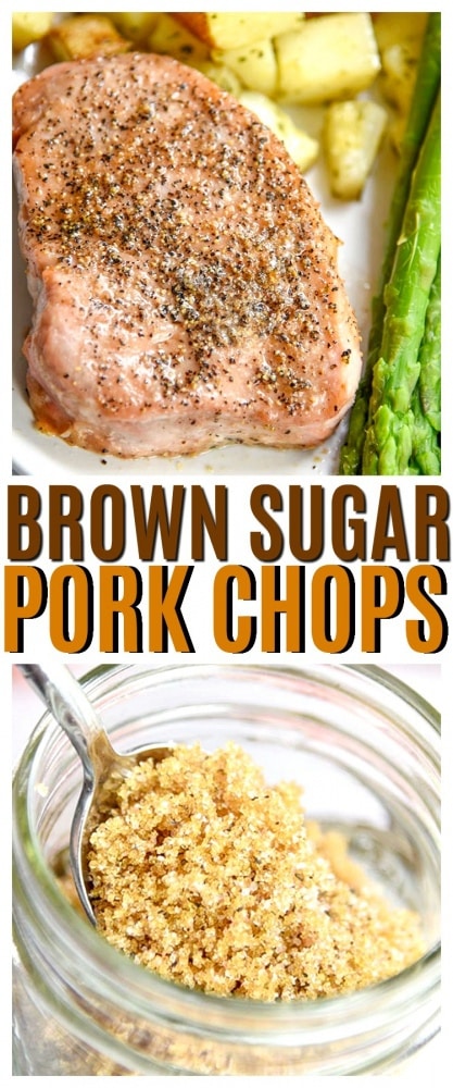 3 Ingredient Brown Sugar Pork Chops will be your new favorite pork chop recipe. If you love easy pork chop recipes this one is made for you!