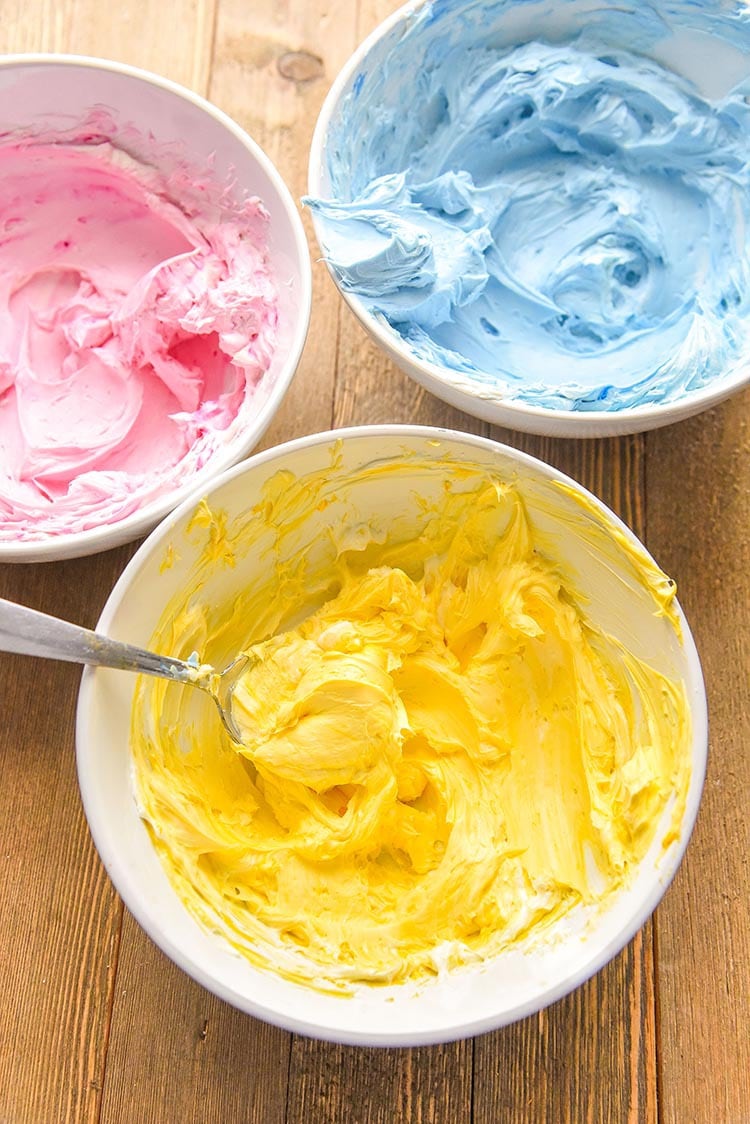 Naturally Dyed Cream Cheese