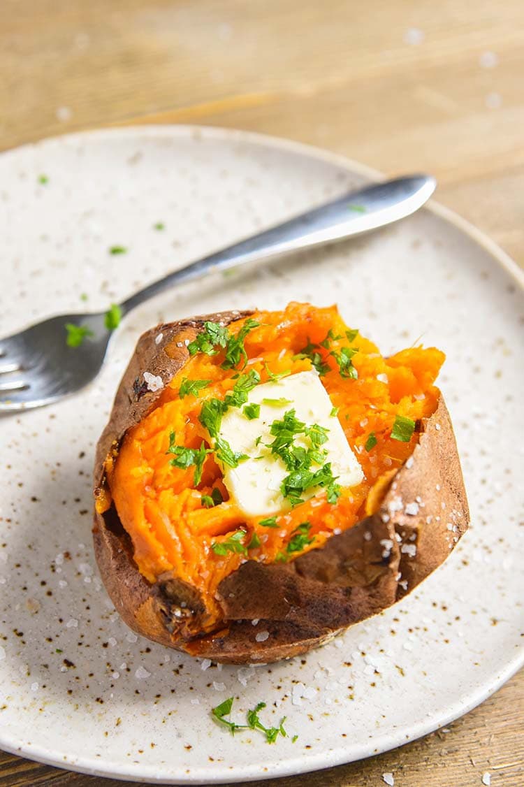 Air Fryer Baked Sweet Potato