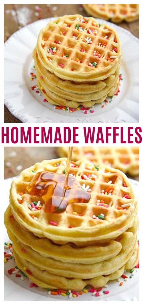 Easy Mini Waffles - CookThink