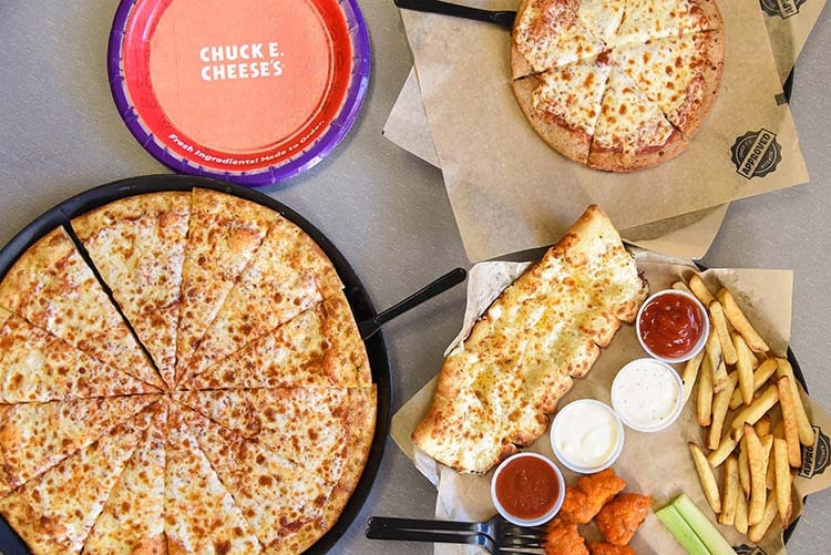 Chuck E. Cheese's Menu