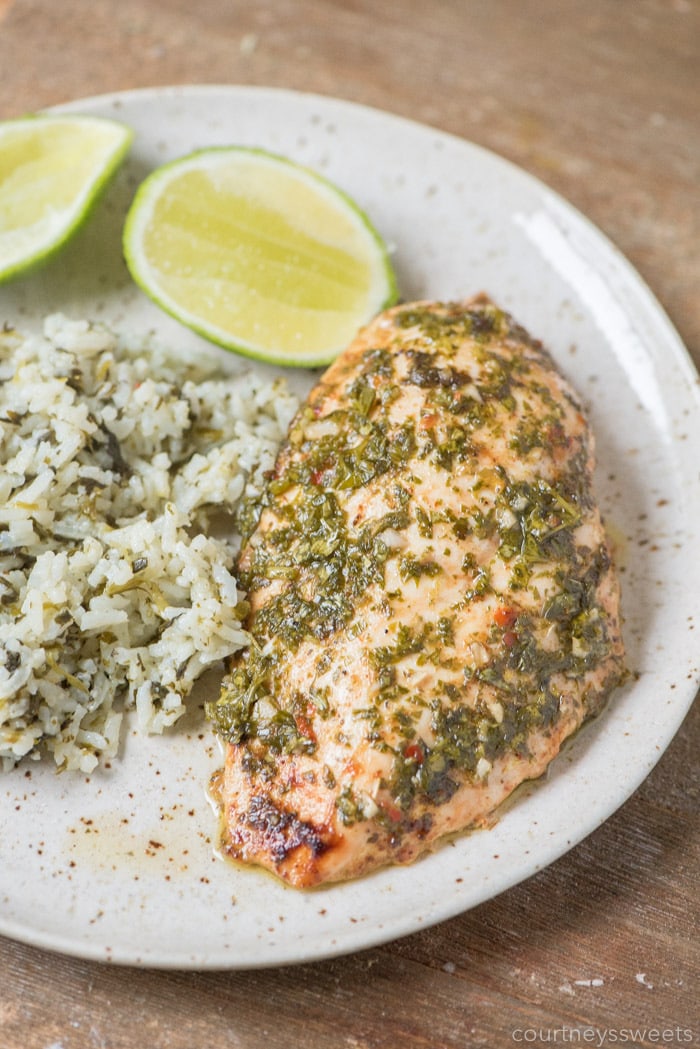 chimichurri chicken recipe