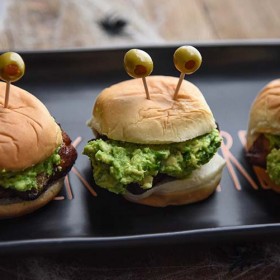 Halloween Appetizer Sliders