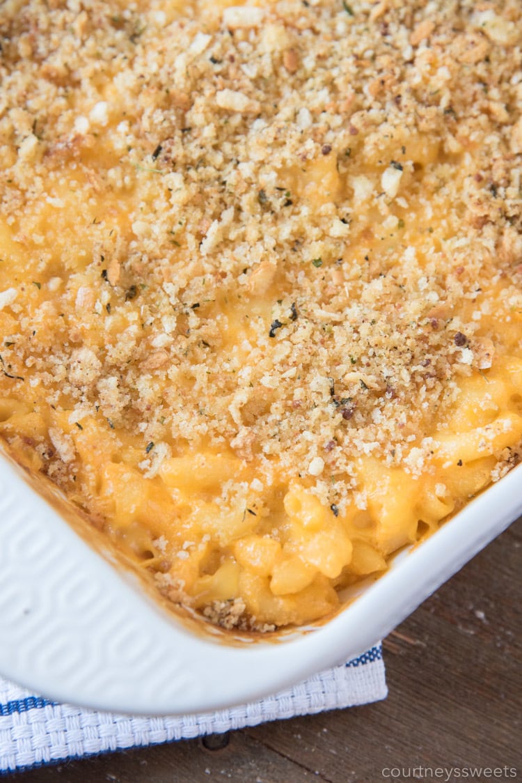 seasoned breadcrumbs mac and cheese