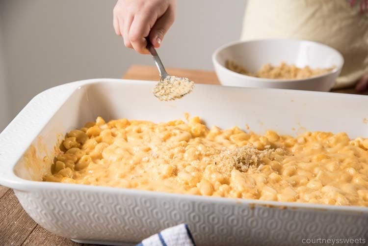 homemade bread crumbs for mac and cheese