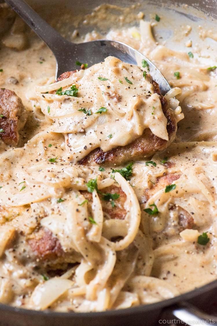  smothered pork chops recipe