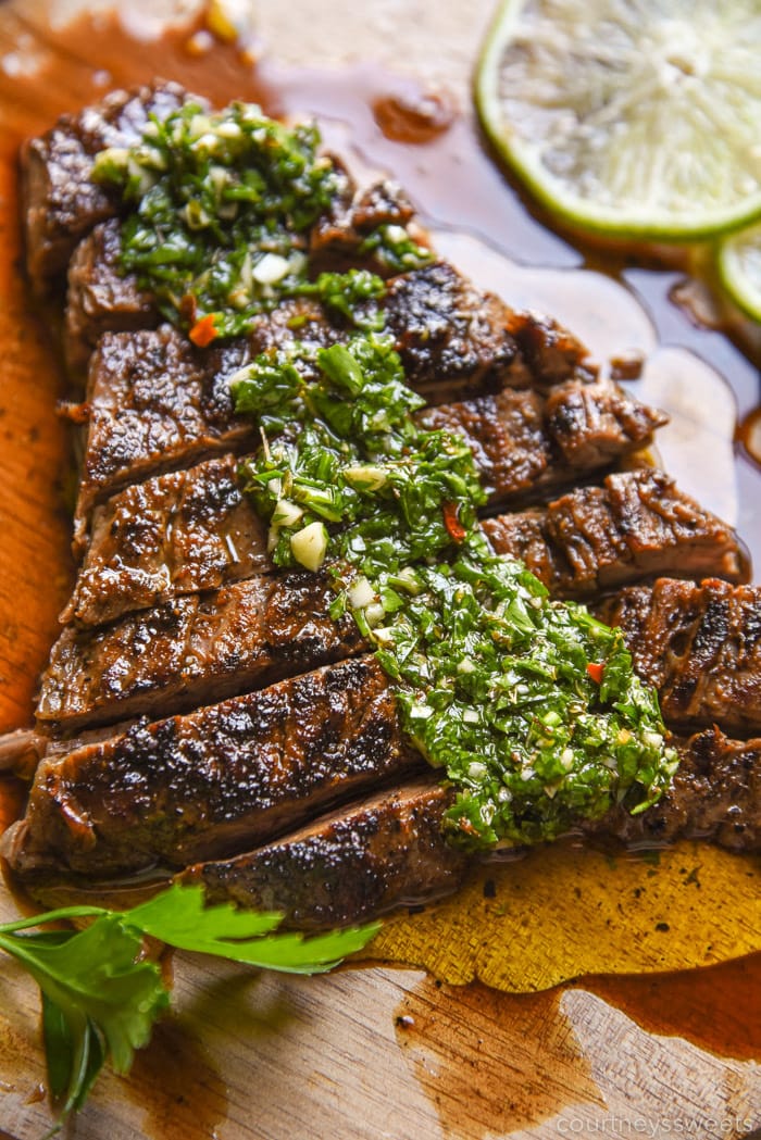 Steak clearance and chimichurri