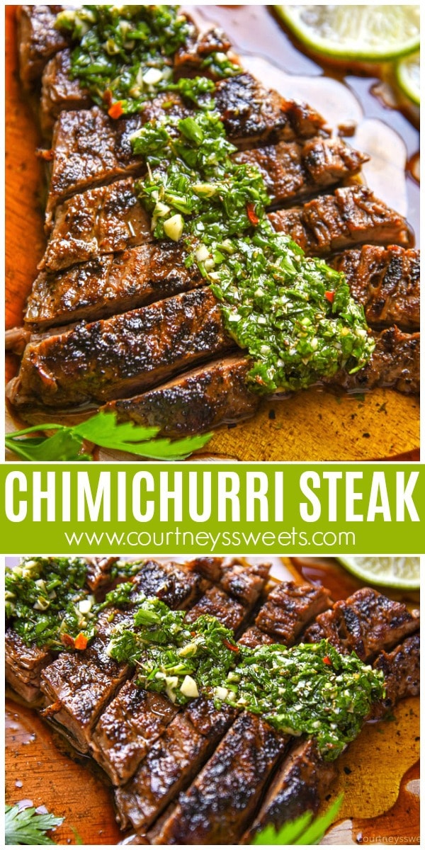 grilled chimichurri steak recipe