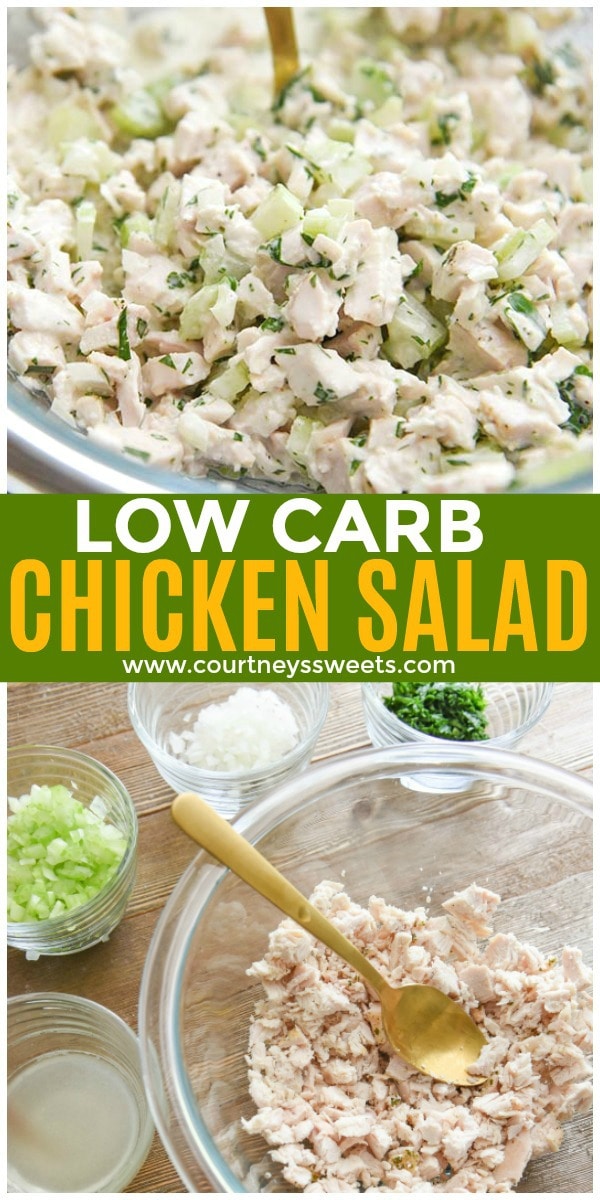 low carb chicken salad