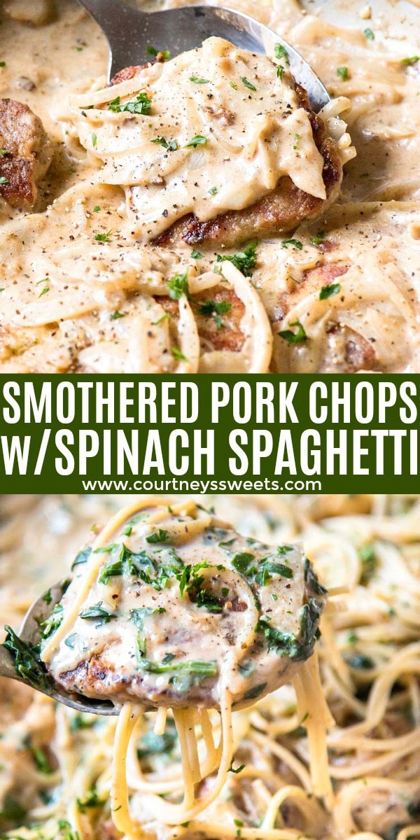 smothered pork chops pinterest