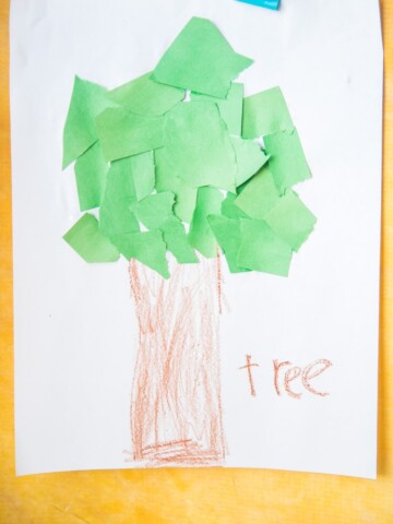 tree craft for preschoolers