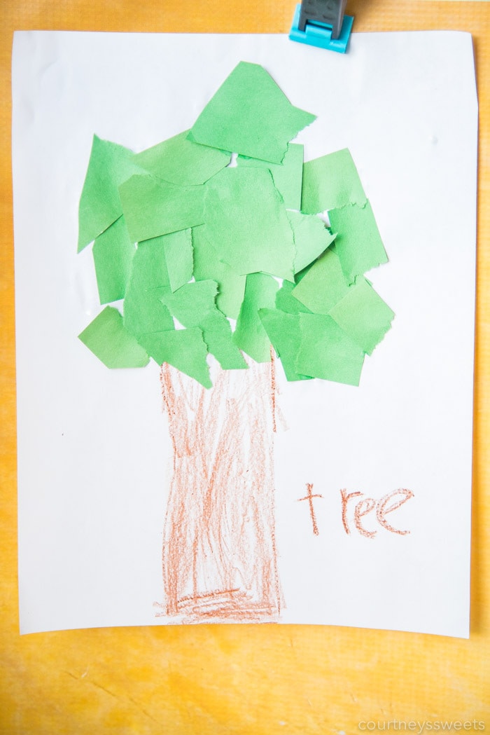 tree craft for preschoolers