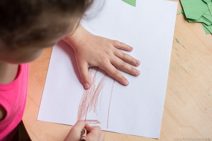 tree craft idea for preschoolers