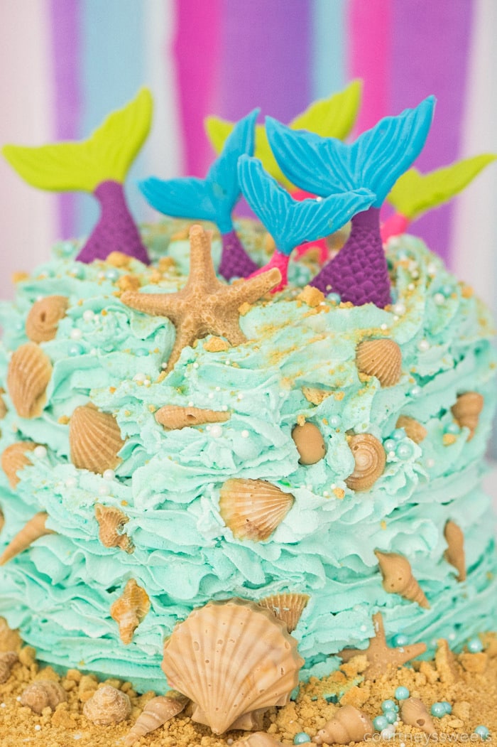 mermaid birthday cake tutorial