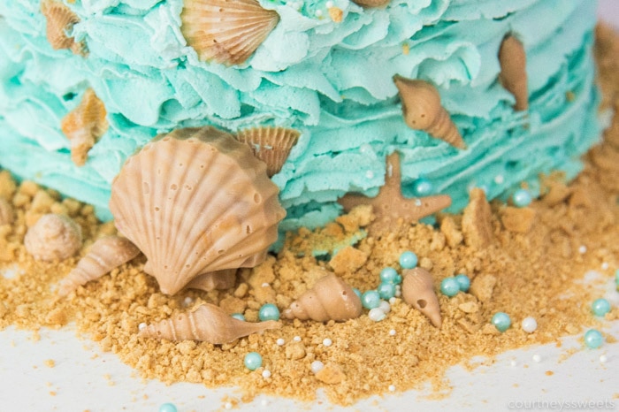 under the sea mermaid cake
