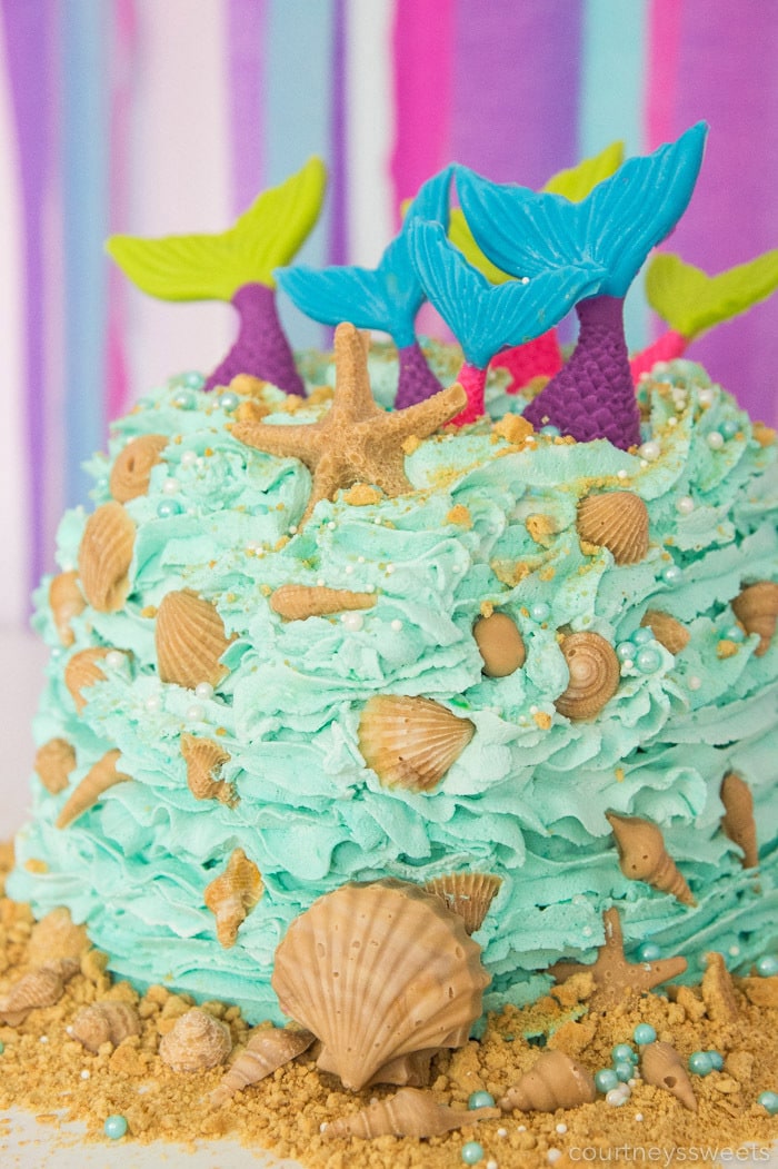 easy mermaid cake