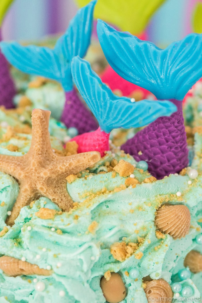 mermaid birthday cake