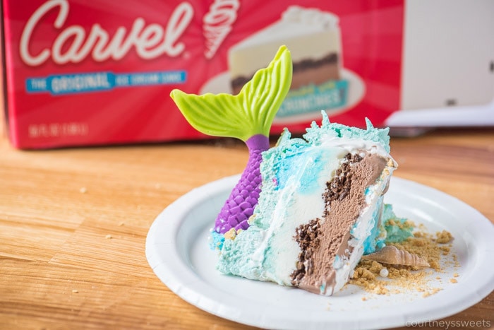 carvel ice cream cake mermaid cake