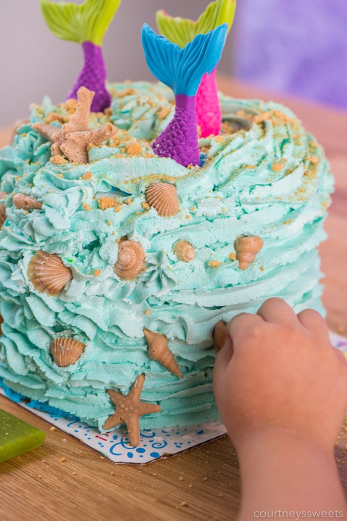 how to make a mermaid birthday cake