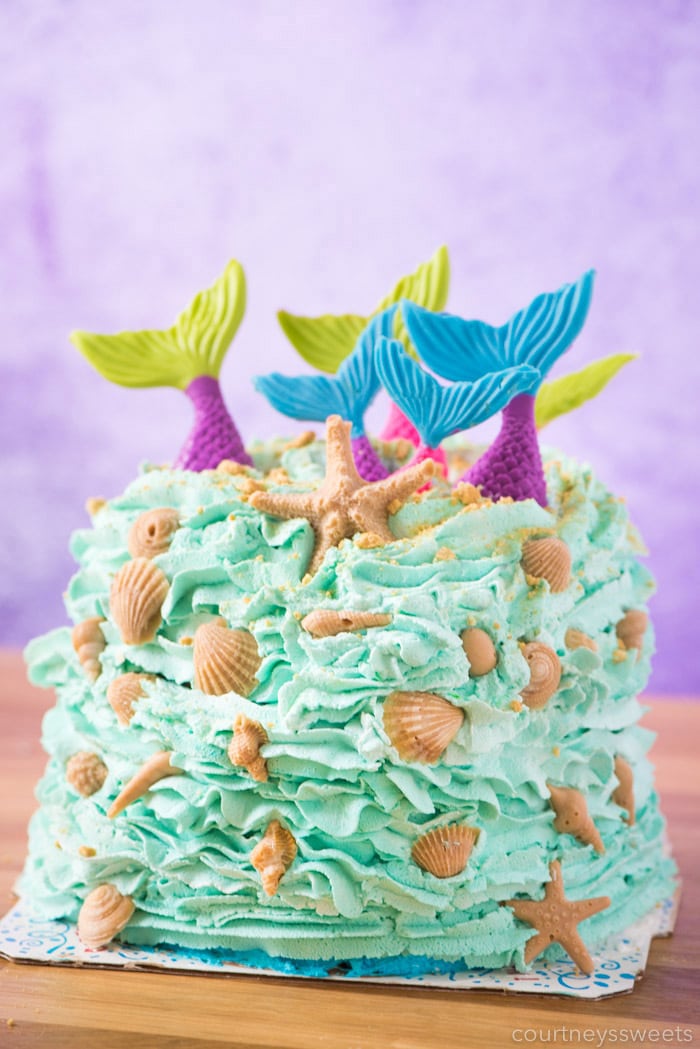 how to make a mermaid cake