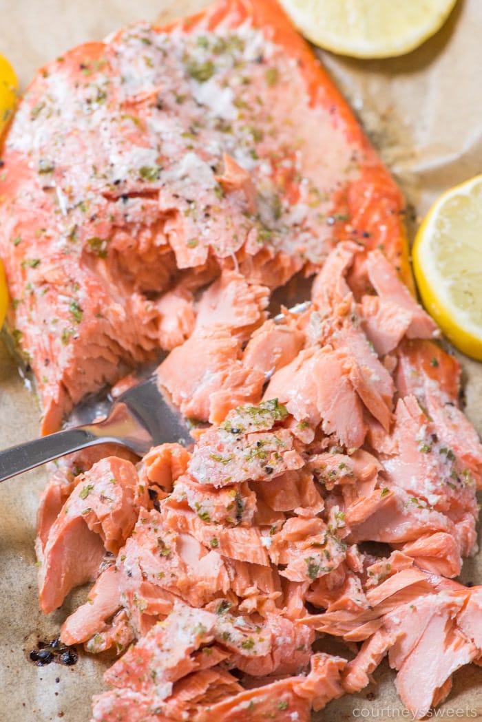 baked salmon 