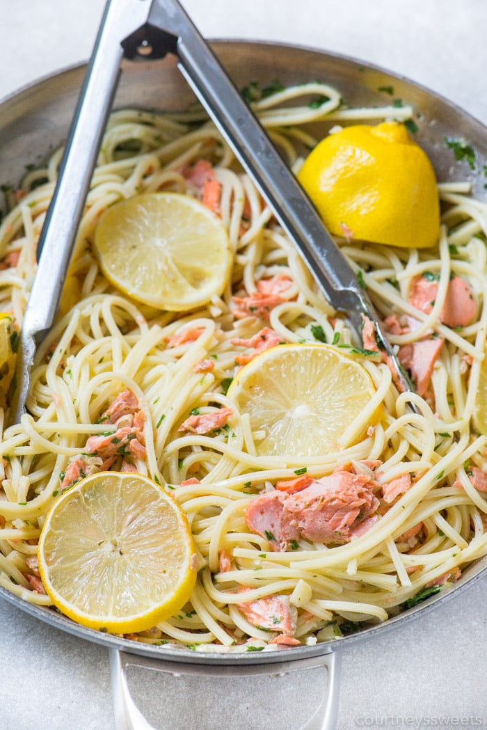 salmon pasta recipe