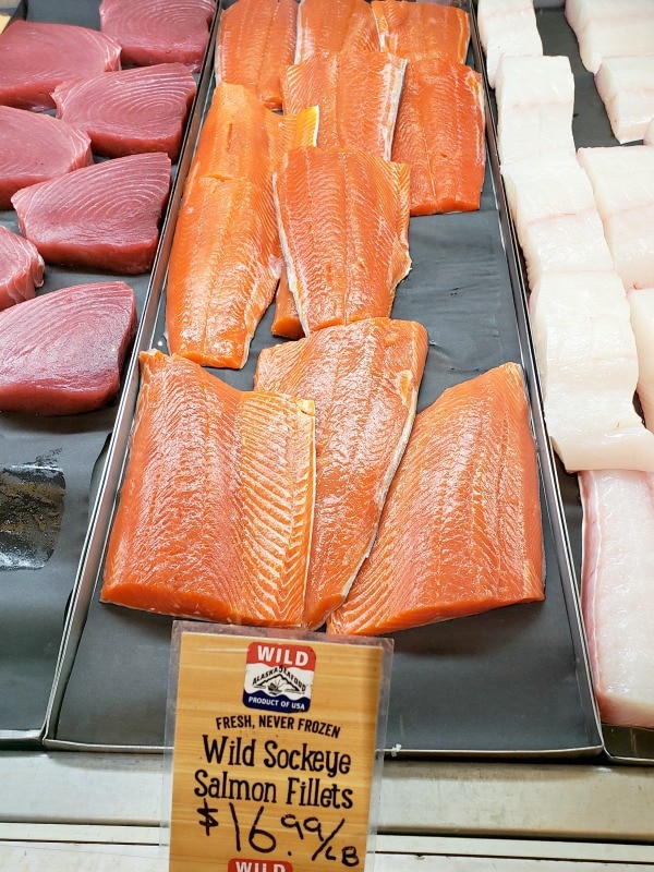 wild Alaska salmon