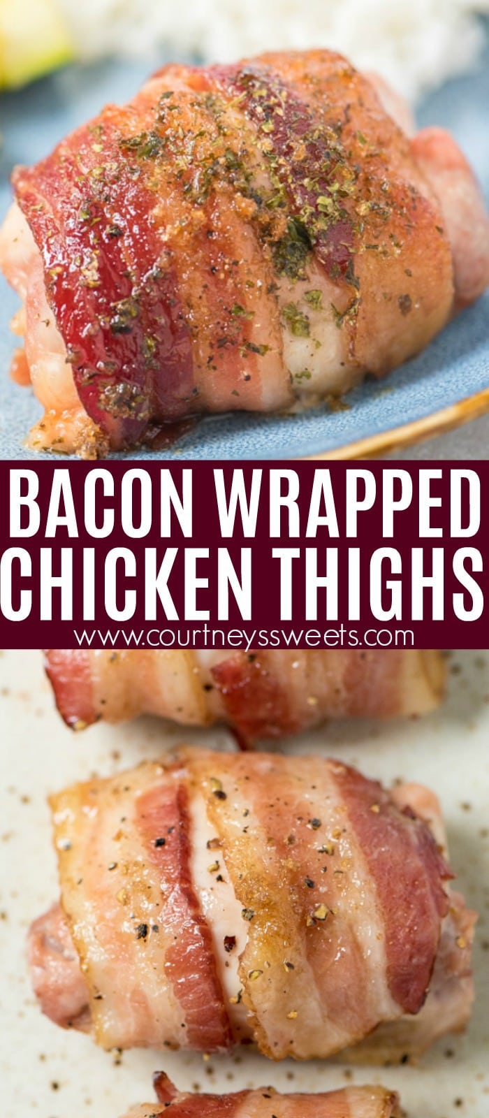 bacon wrapped chicken thighs recipe