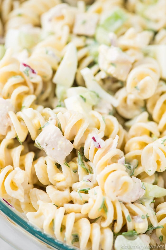 Chicken Pasta Salad Courtney S Sweets