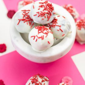 red velvet truffles