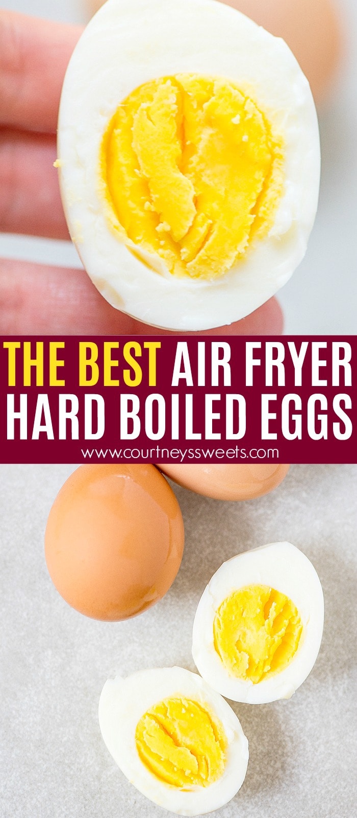 Air Fryer Hard Boiled Eggs Courtney s Sweets