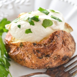 air fryer baked potato