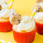 cake mix cupcakes cookies and milk
