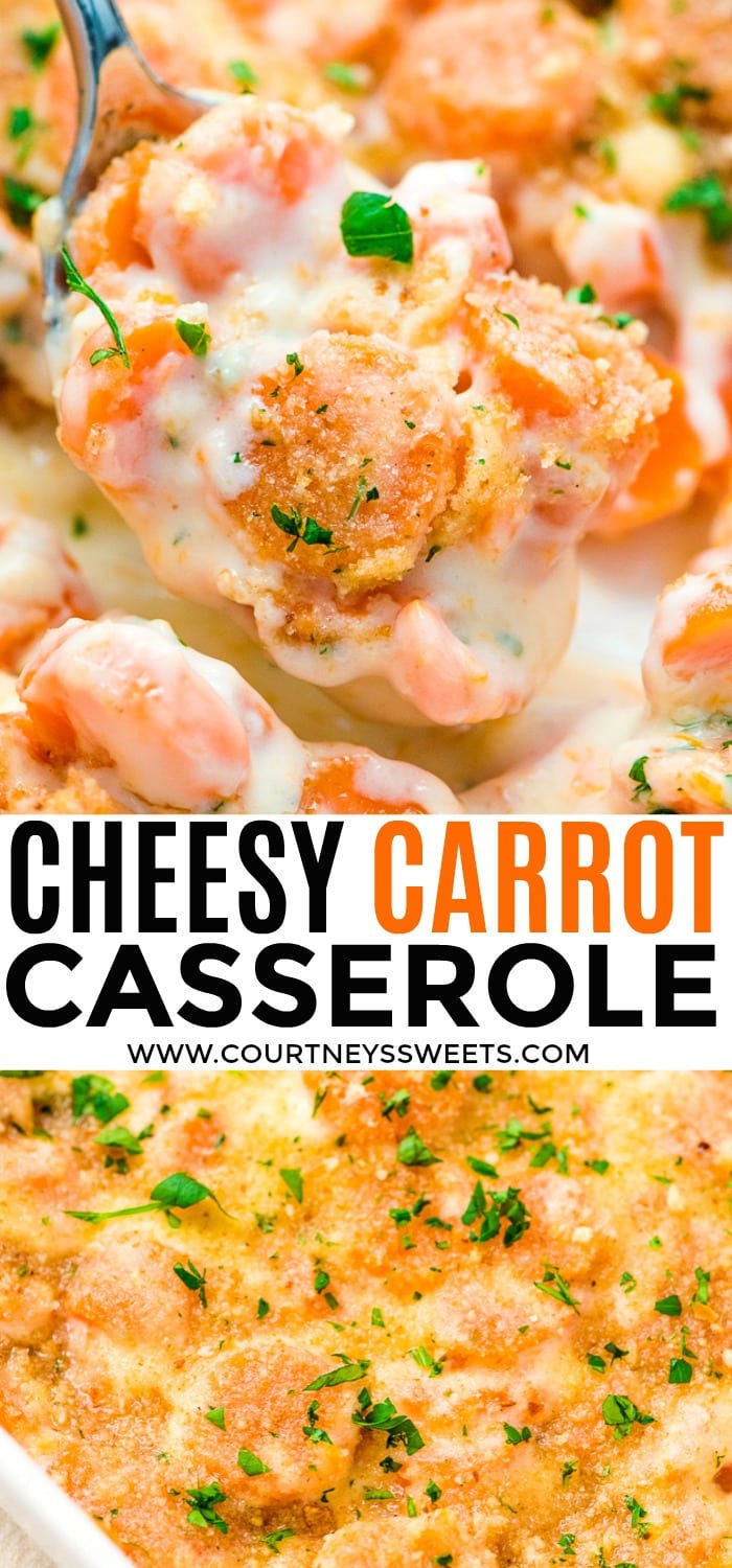 cheesy carrot casserole recipe easy side dish