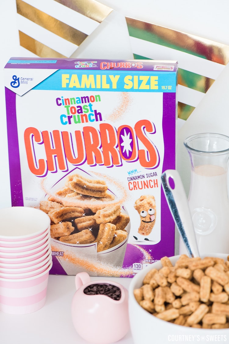 new Cinnamon Toast Crunch Churro Cereal Breakfast Party 