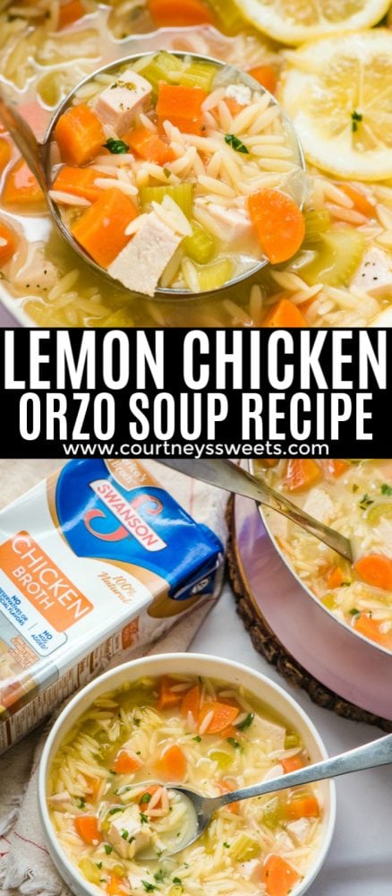 lemon chicken orzo soup recipe
