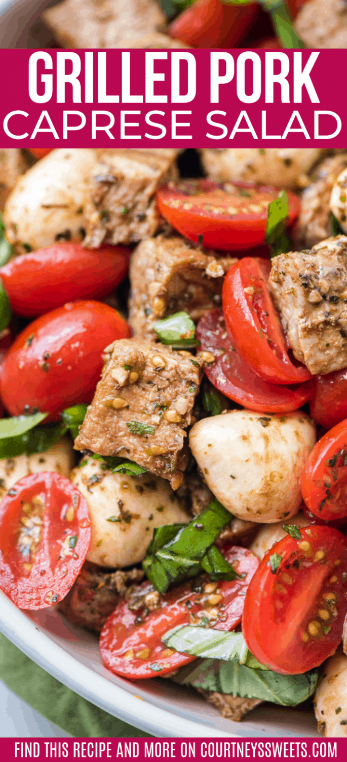 pork caprese salad recipe