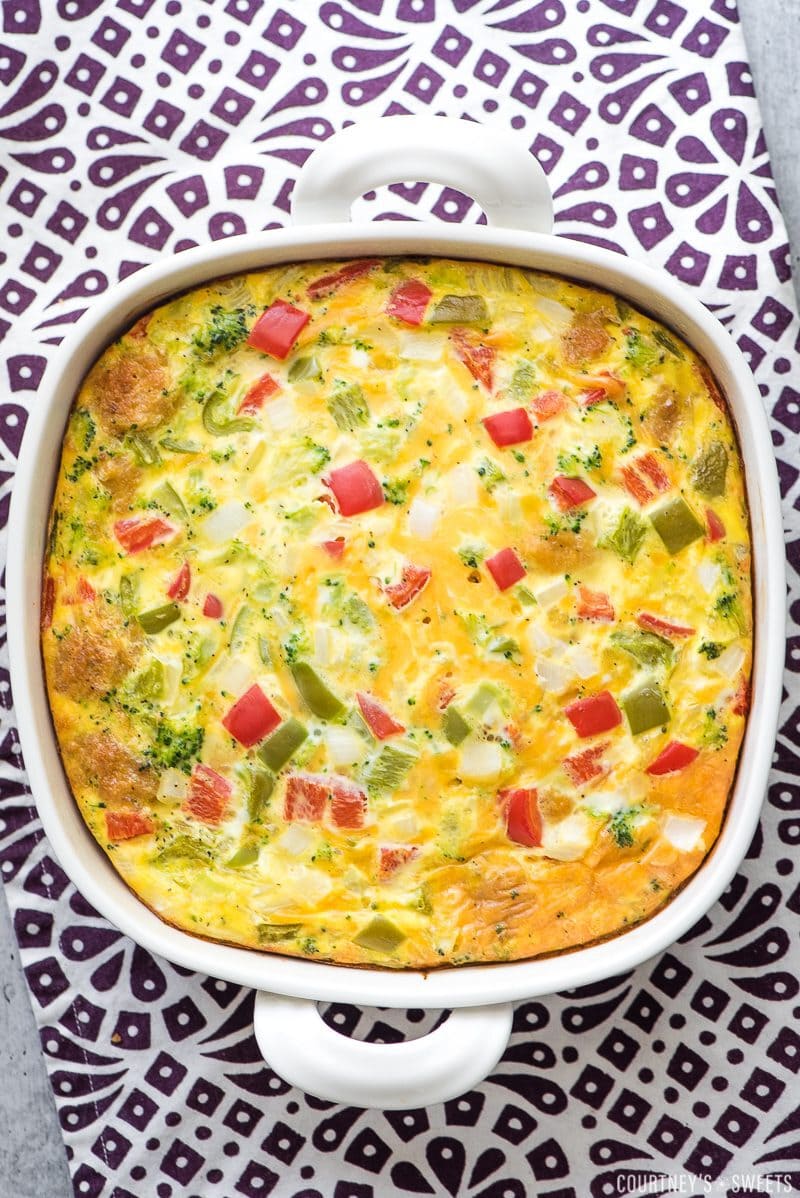 Tater Tot Breakfast Casserole with Veggie Taters Courtney's Sweets