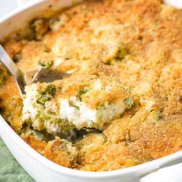 easy broccoli and cheese casserole