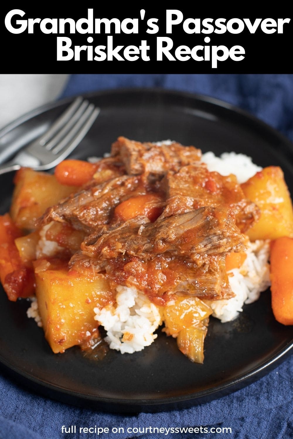 grandma's brisket pinterest image