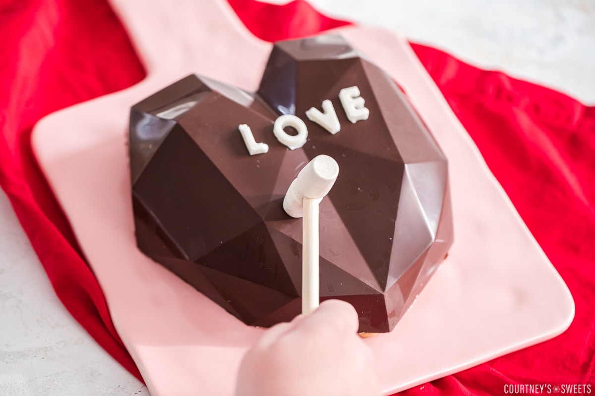Breakable Chocolate Heart Courtney s Sweets