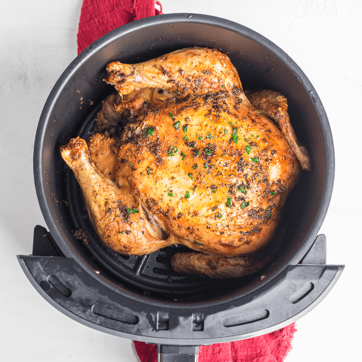 Air Fryer Whole Chicken - Courtney's Sweets