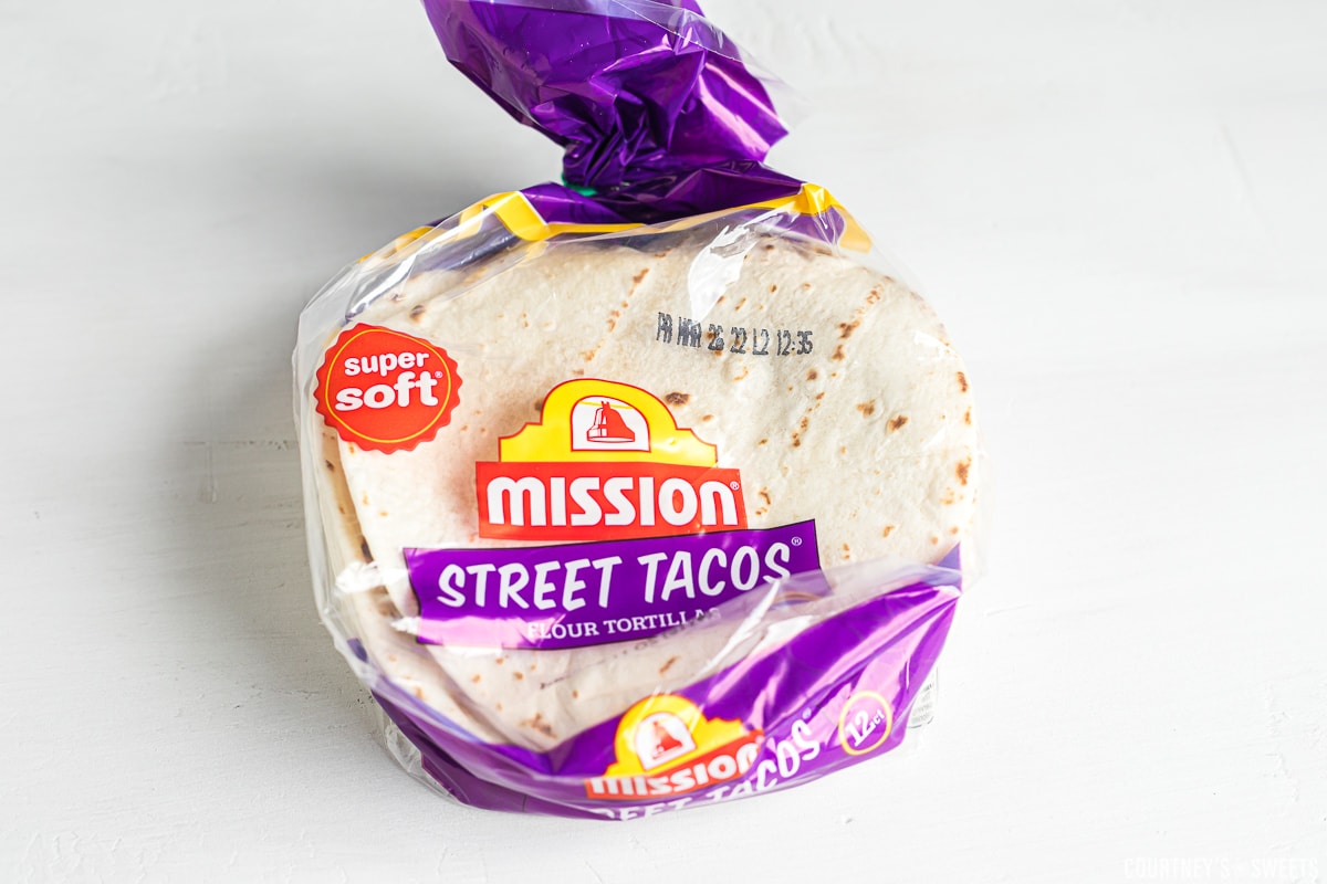 mission street tacos in a package on a white backdrop