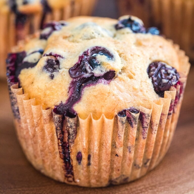 Banana Blueberry Muffins