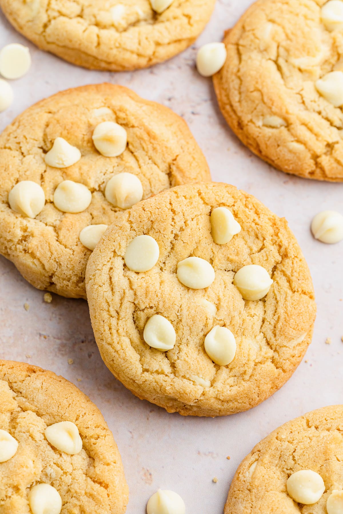 white chocolate chip cookies