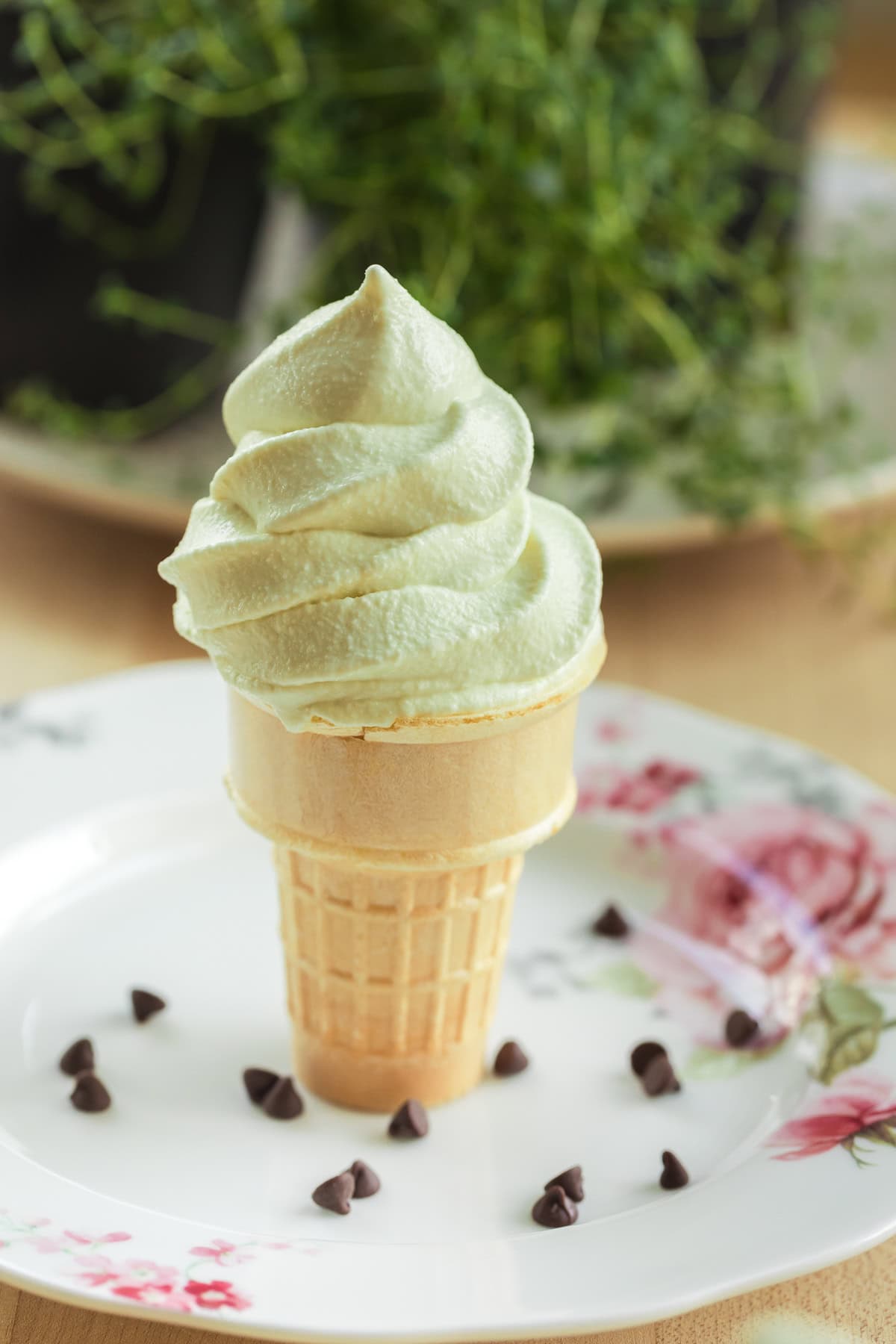 Mint Soft Serve Recipe - Courtney's Sweets