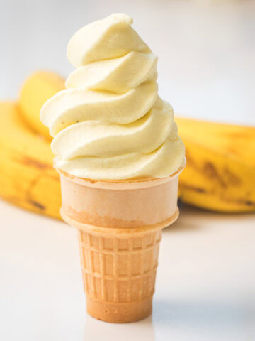 banana soft serve recipe.
